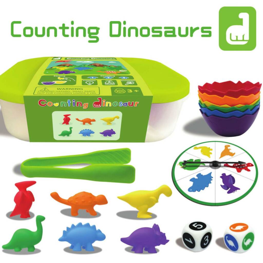 41139601 Juego De Dinosaurios Cuenteo Y Seleccion