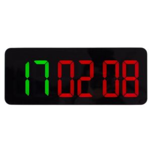 RELOJ DIGITAL PARED